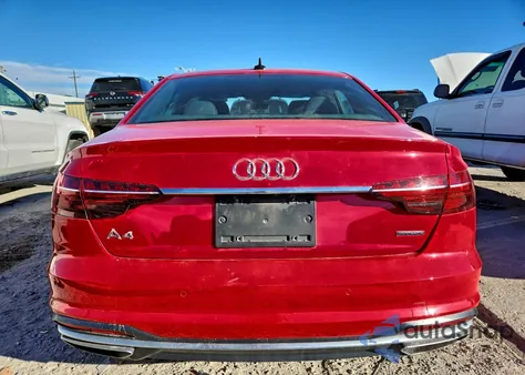 2022 Audi A4 Premium Plus 45 из США, поврежденный, VIN WAUEAAF48NN015114